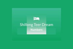 teer dream number list|Teer Dream Numbers .